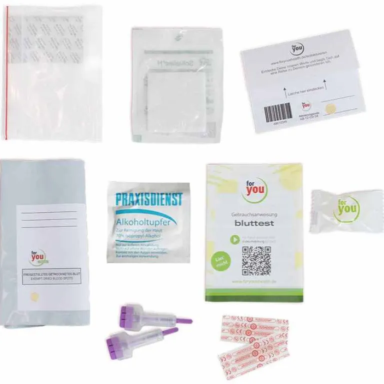 For You corona antikörper-test Bluttest für zuhause, 1 St Sonstige Tests
