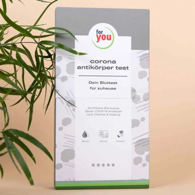 For You corona antikörper-test Bluttest für zuhause, 1 St Sonstige Tests