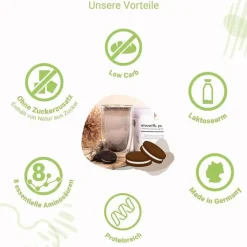 Hot For You eiweiß power Cookies & Cream Pulver, 750 g Eiweißpulver