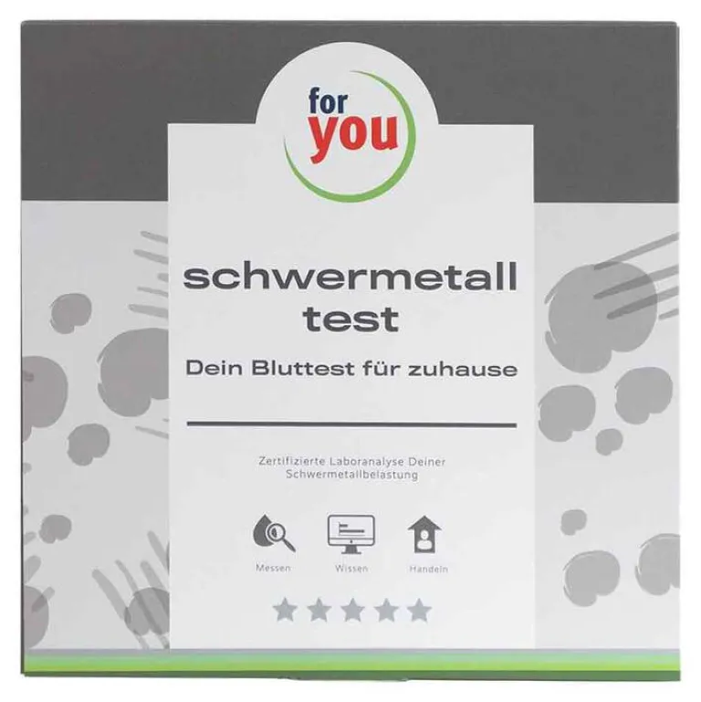 For You schwermetall-Test, 1 St