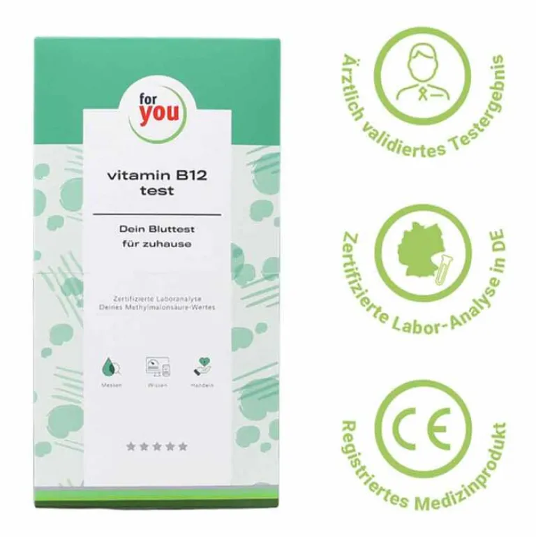 Online For You vitamin B12 Bluttest für zuhause, 1 St