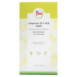 For You vitamin D3 & K2 test Bluttest für zuhause, 1 St Sonstige Tests