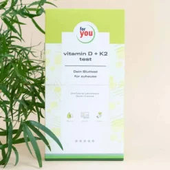 For You vitamin D3 & K2 test Bluttest für zuhause, 1 St Sonstige Tests