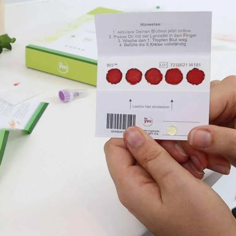 For You vitamin D3 & K2 test Bluttest für zuhause, 1 St Sonstige Tests