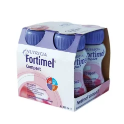 Best Fortimel Compact 2.4 Erdbeergeschmack, 4X125 ml