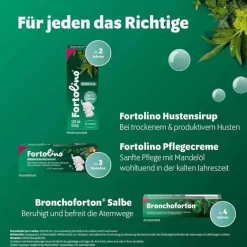 Clearance Fortolino Husten Sirup, 120 ml