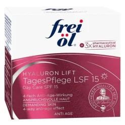 Frei Öl Anti-Age Hyaluron Lift Tagespflege LSF 15, 50 ml