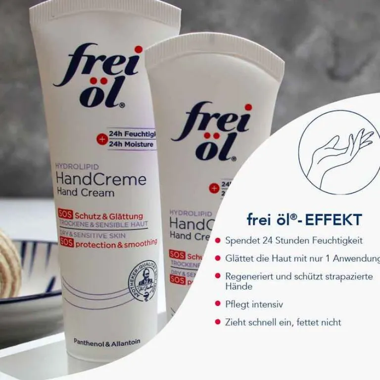 Best Frei Öl Hydrolipid Handcreme, 50 ml