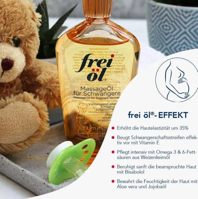 Best Massageöl für Schwangere, 125 ml Schwangerschaftsöl|Massageöle