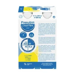 Best Fresubin 2 kcal fibre Drink Lemon Trinkflasche, 24X200 ml