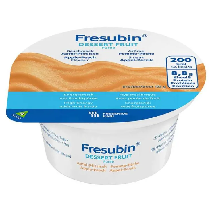 Fresubin dessert fruit Mischkarton im Becher, 24X125 g