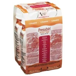 Fresubin Energy Drink Erdbeere Trinkflasche, 4X200 ml