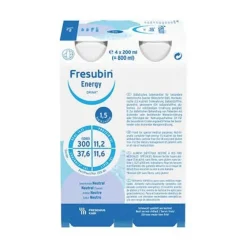 Hot Energy Drink Neutral Trinkflasche, 4X200 ml Trinknahrung