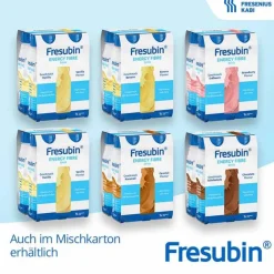 Outlet Energy Fibre Drink Mischkarton Trinkflasche, 6X4X200 ml Trinknahrung