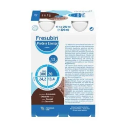 New Fresubin Protein Energy Drink Schokol.Trinkflasche, 4X200 ml