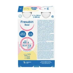 Discount renal Vanille Easy Drink, 4X200 ml Trinknahrung