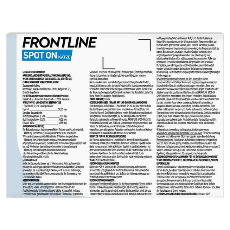 FRONTLINE® SPOT ON Katze , 6 St