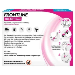 Clearance Frontline TRI-ACT® gegen Zecke, Floh und fliegende Insekten bei Hunden (10-20kg), 3 St