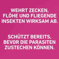 Hot TRI-ACT® gegen Zecke, Floh und fliegende Insekten bei Hunden (2-5kg), 3 St Flöhe, Zecken & Co.
