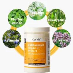 Best Casida Fussbadesalz Repair & Protect, 375 g