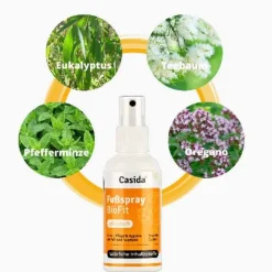 Clearance Casida Fussspray Biofit pflanzlich, 100 ml