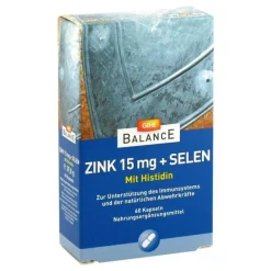Discount Gehe Balance Zink 15 mg + Selen Kapseln, 60 St