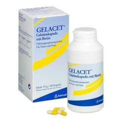 Clearance Gelacet Gelatinekapseln mit Biotin, 320 St