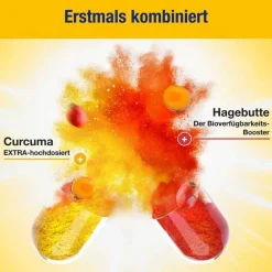 Best Gelencium Curcuma Plus hochdosiert mit Vitamin C Kapseln, 60 St Kurkuma Kapseln