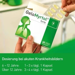 Hot forte Kapseln, 60 St Schnupfen & Nasennebenhöhlen|Hustenlöser