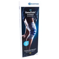 Outlet Bauerfeind Genutrain Kniebandage Comfort Größe 7 schwarz, 1 St