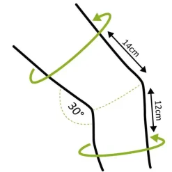 Outlet Genutrain Kniebandage Größe 2 natur, 1 St Kniebandagen