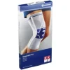 New Bauerfeind Genutrain Kniebandage P3 links Größe 3 titan, 1 St