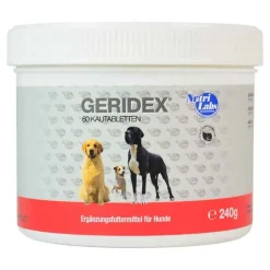 Outlet Geridex Kautabletten für Hunde, 60 St Bewegungsapparat