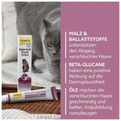 Outlet Gimpet GimCat Malt-Soft Paste Extra für Katzen, 50 g