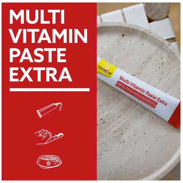 Gimpet Multi-Vitamin-Extra Paste für Katzen, 100 g