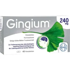 Hot Gingium 240 mg Filmtabletten, 40 St