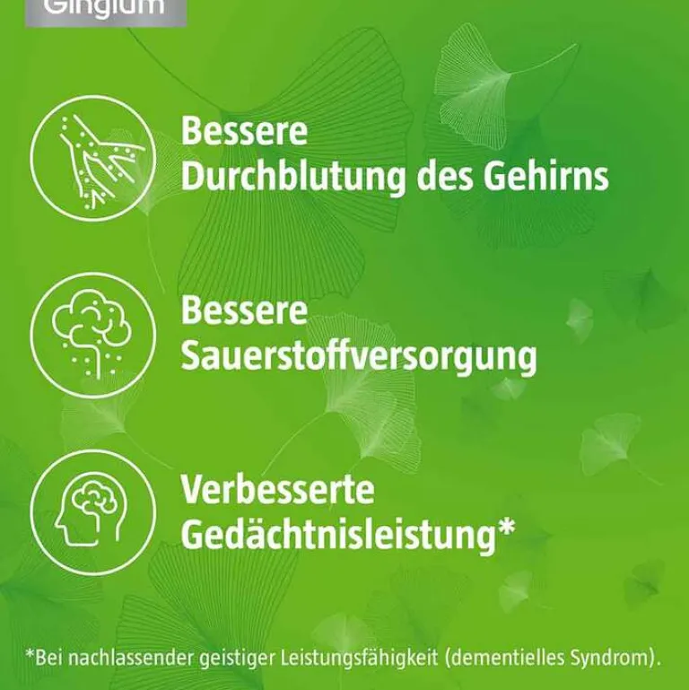 Hot Gingium 240 mg Filmtabletten, 40 St