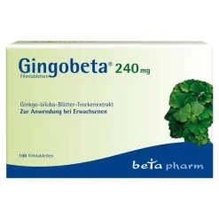 Best 240 mg Filmtabletten, 100 St Ginkgo|Durchblutungs Tabletten