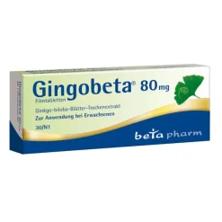 Clearance Gingobeta 80 mg Filmtabletten, 30 St