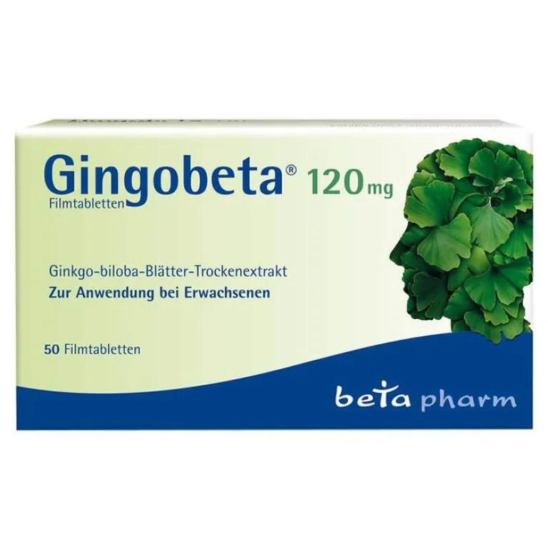 Best 120 mg Filmtabletten, 50 St Ginkgo|Durchblutungs Tabletten