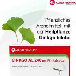 GINKGO AL 240 mg Filmtabletten, 60 St