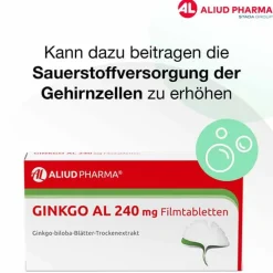 GINKGO AL 240 mg Filmtabletten, 60 St
