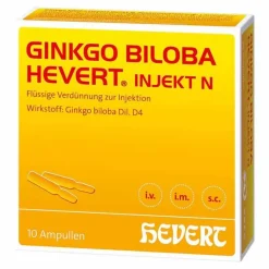 GINKGO BILOBA HEVERT® INJEKT N Ampullen, 10X2 ml