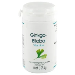 Clearance Ginkgo biloba Kapseln, 60 St Hirnleistung & Nerven|Durchblutung