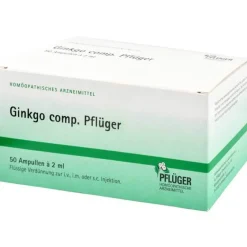 New Ginkgo comp. Ampullen, 50 St A. Pflüger