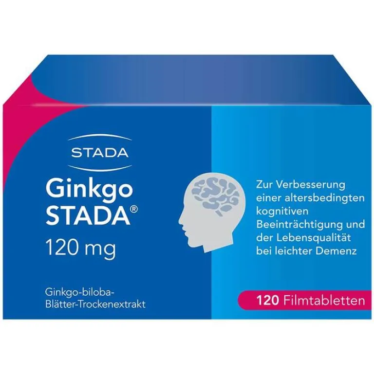 Outlet Stada Ginkgo ® 120 mg Filmtabletten, 120 St