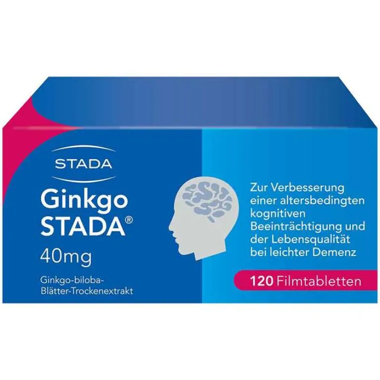 Stada Ginkgo ® 40 mg Filmtabletten, 120 St