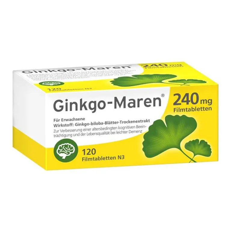 New Ginkgo-Maren 240 mg Filmtabletten, 120 St