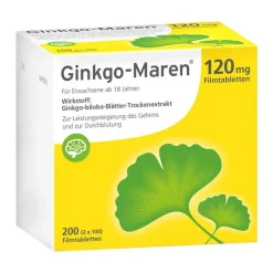 Online Ginkgo-Maren 120 mg Filmtabletten, 200 St