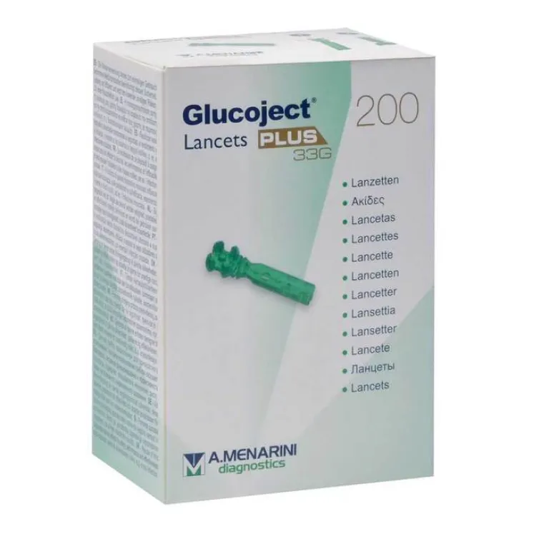 Best Glucoject ® Lancets PLUS 33G, 200 St